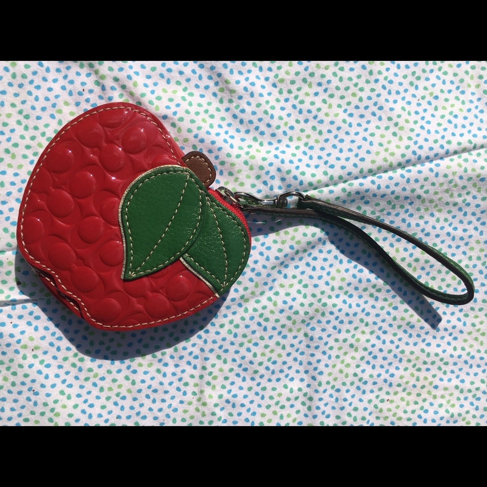 Brand New Coach Apple Coin Purse